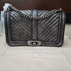 Rebecca minkoff Chevron Quilted Love Crossbody